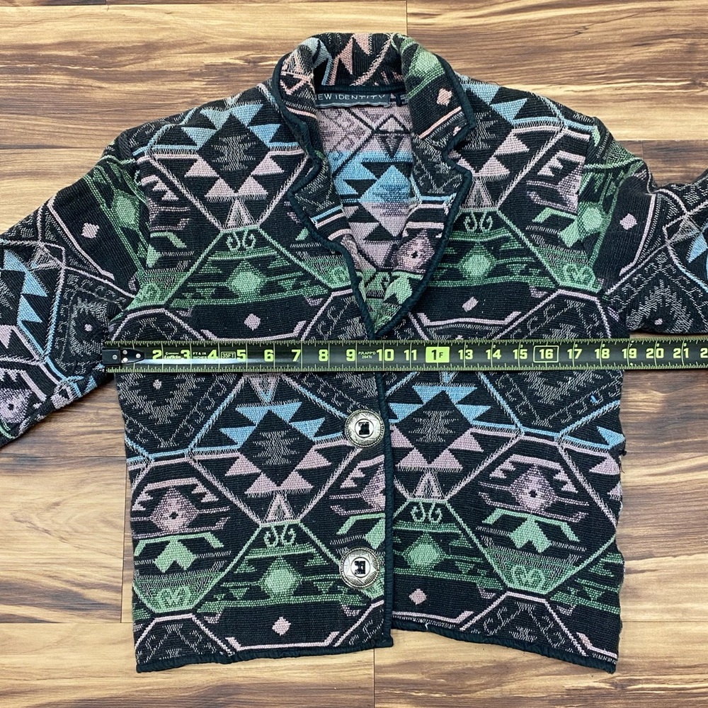 New Identity Aztec Print Jacket - Picture 7 of 8
